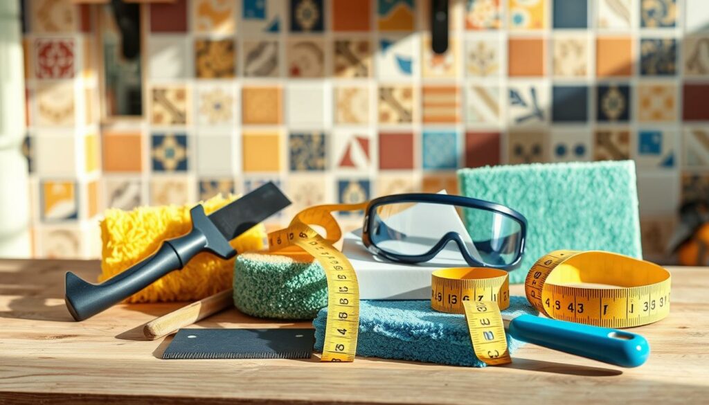 DIY-Fliesen Werkzeuge