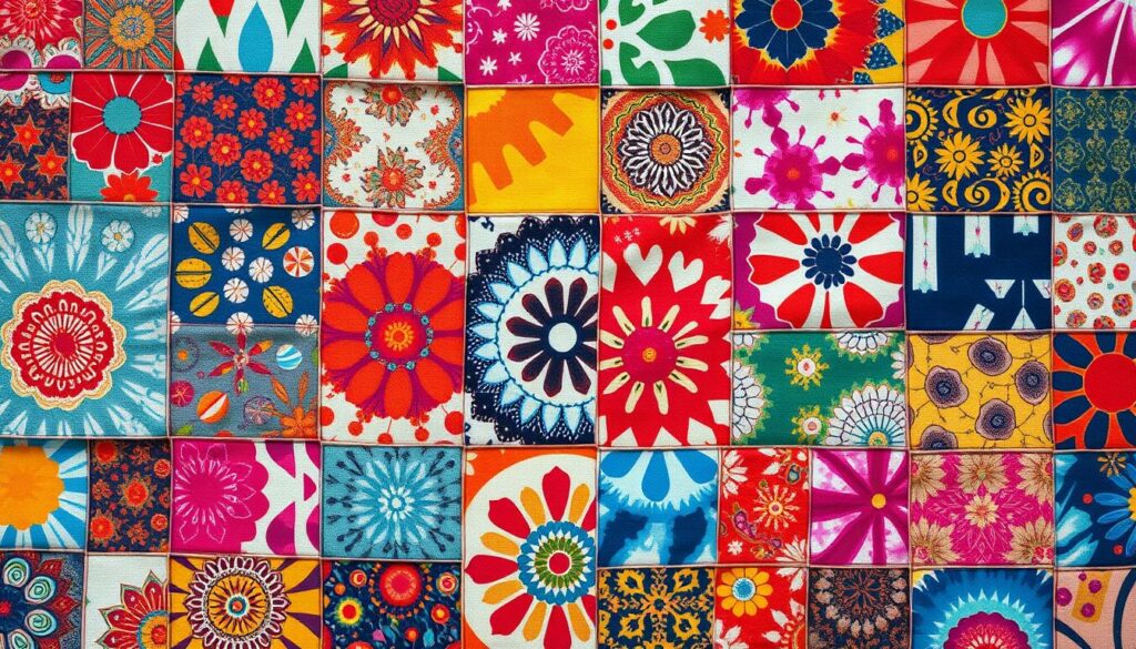 Kreative Patchworkstoffe Techniken