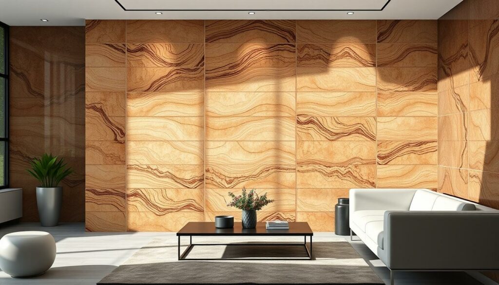 Luxuriöse Wandfliesen im modernen Design