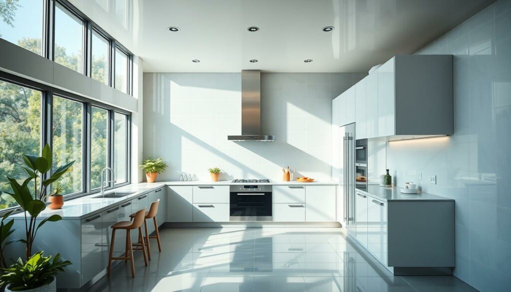 Moderne Glasküche Design