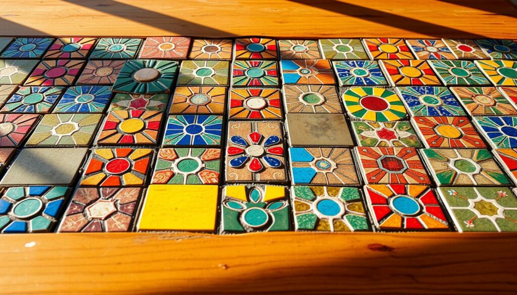 Mosaikfliesen zum Aufkleben