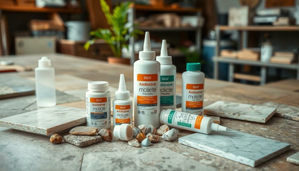 Natursteinkleber für verschiedene Materialien