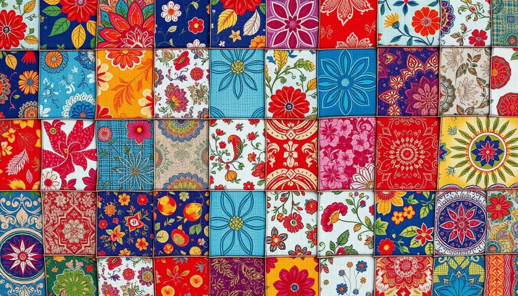 Patchwork-Muster Übersicht