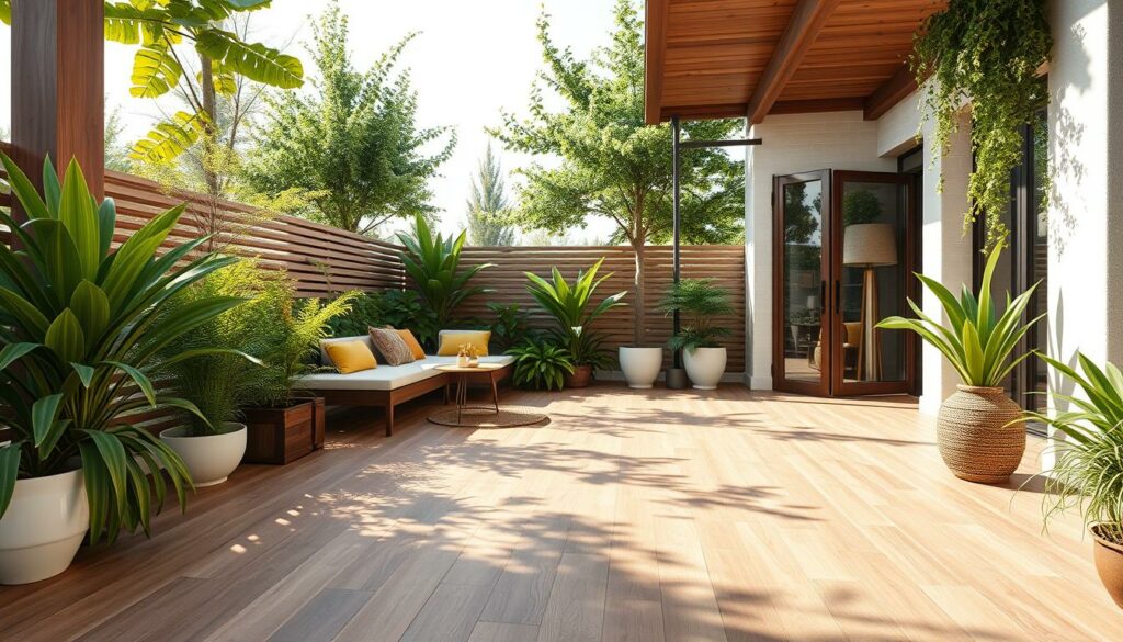 Terrassenfliesen Holzoptik