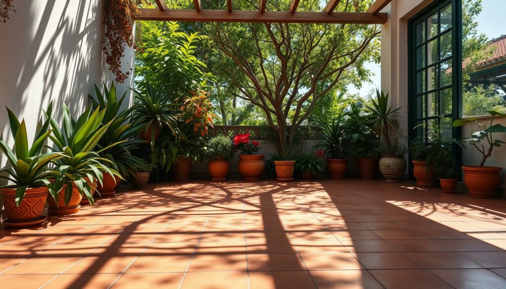 Terrassenfliesen Verlegung