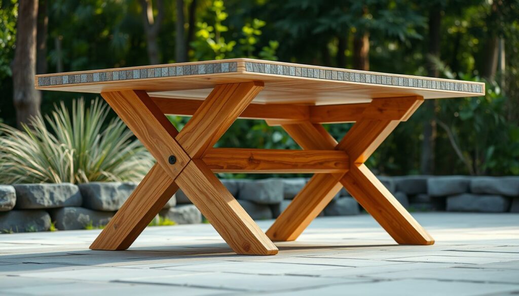 Tischbasis Konstruktion für Outdoor-Möbel
