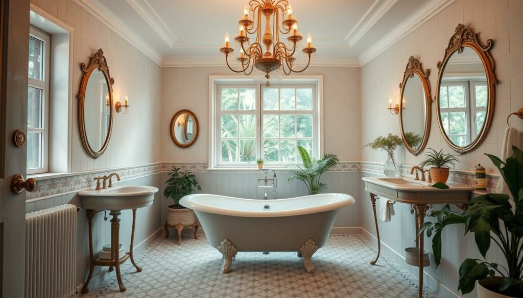 Vintage-Stil Badezimmer