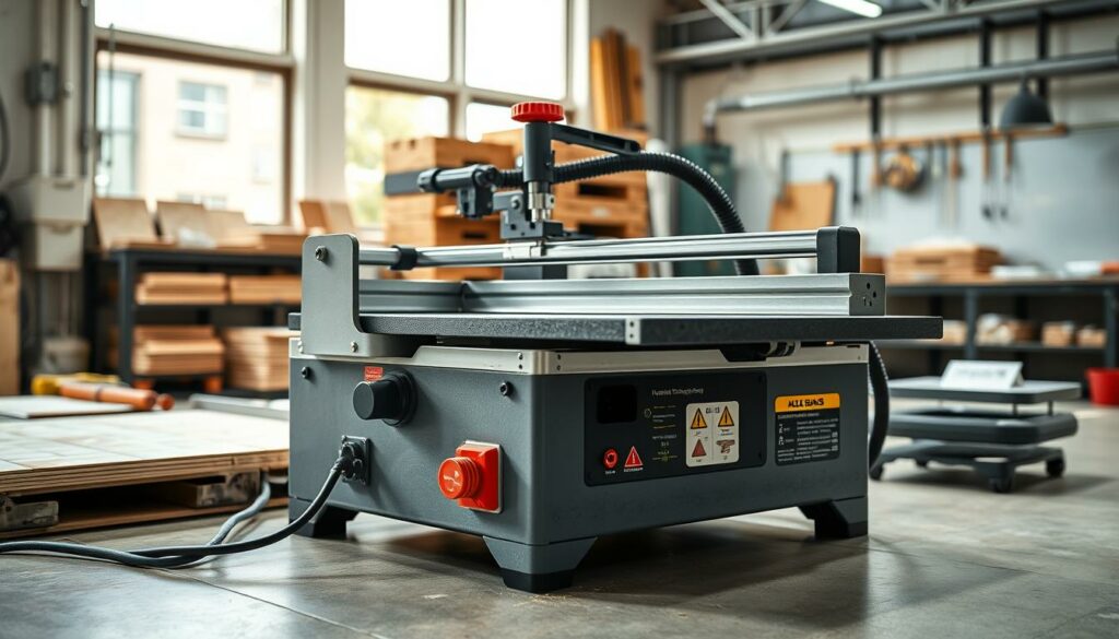 Arbeitssicherheit elektrische Fliesenschneidemaschine